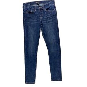 Banana Republic Size 25 0 Womens Jeans Stretch Skinny Dark Wash Low Rise